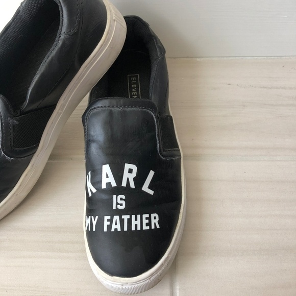 ELEVENPARIS Karl Is My Father Slip on Sneaker - Picture 4 of 7